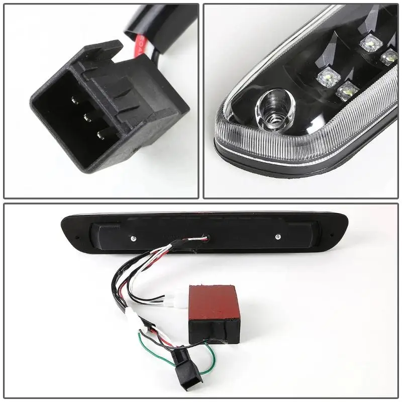 LED Third Brake Light With Super Bright LEDs And Waterproof Design Perfect For Pickup Trucks SUVs Rear Signal Upgrade