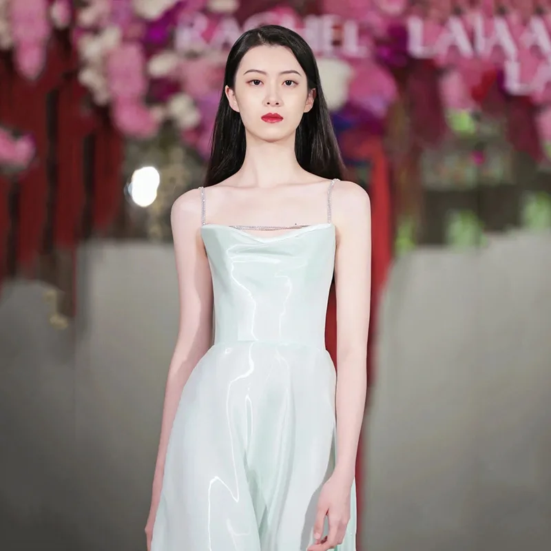 

Ele Petite Dr Sli Lady Friendmaid orm Svel aduation Student Bestie High Waist Princ Skirt Sle