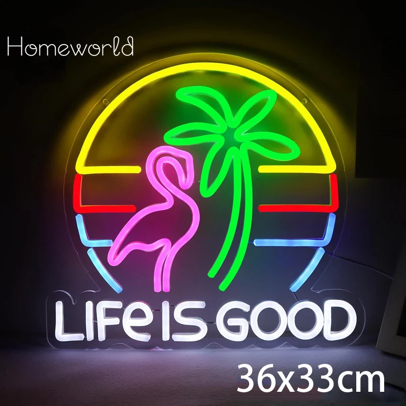 Colorful Flowers Neon Lights Signs for Wall Decor Neon Light up Signs for Bedroom Kids Room Birthday Christmas Gift for Girls