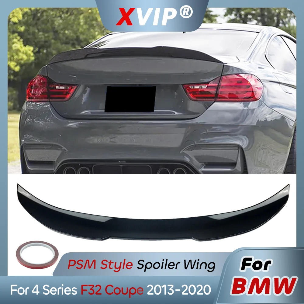 

XVIP Glossy Black PSM Style Rear Spoiler Wing For BMW 4 Series F32 Coupe 2013-2020