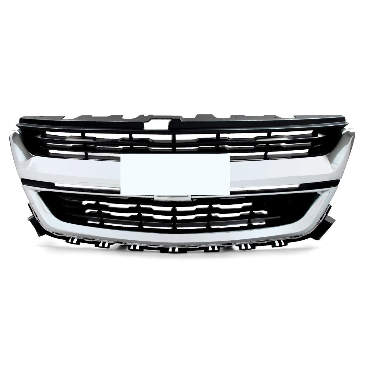 ABS Chrome Car Front Grille Auto Front Bumper Upper Grille Racing Grills Exterior Accessories For Chevrolet Colorado 2015-2020