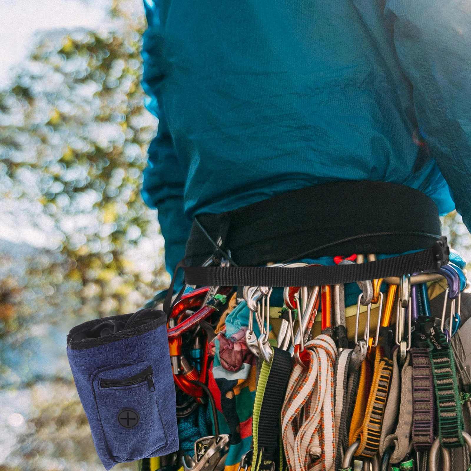 

Rock Climbing Anti-slip Powder Bag Chalk Bucket for Bags Bouldering Gear Equipment Accessories Fitness
