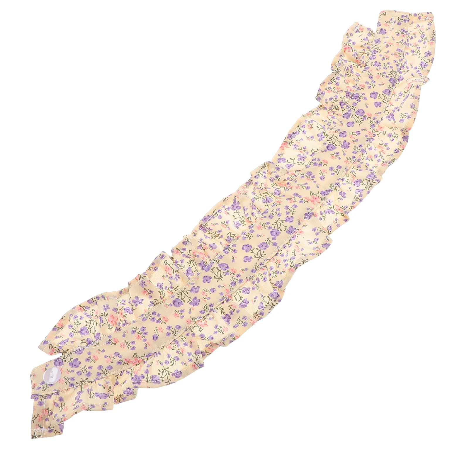 Colletto finto floreale Dickey per donna Colletti a pois Camicetta Stand Poliestere Decorativo Miss