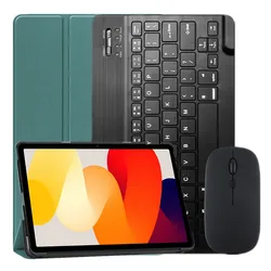 Keyboard Case for Xiaomi Redmi Pad SE Tablet Case 2023 for Redmi Pad SE 11'' Cover Russian Spanish Portuguese Keyboard Cover