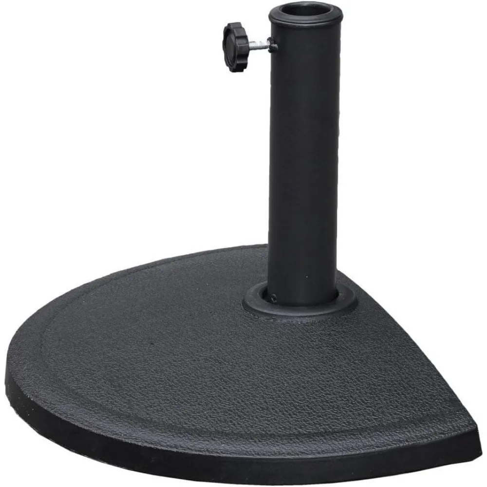 Furniture Piece Compound Resin Half-Round Umbrella Stand