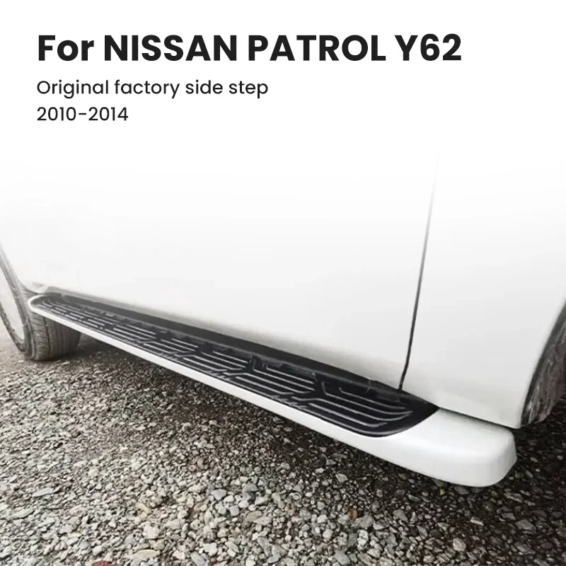 Running Boards For Nissan Patrol Y62 2010 2011 2012 2013 2014 Side Step For Patrol Y62 SUV Foot Pedal Board Nerf Bar