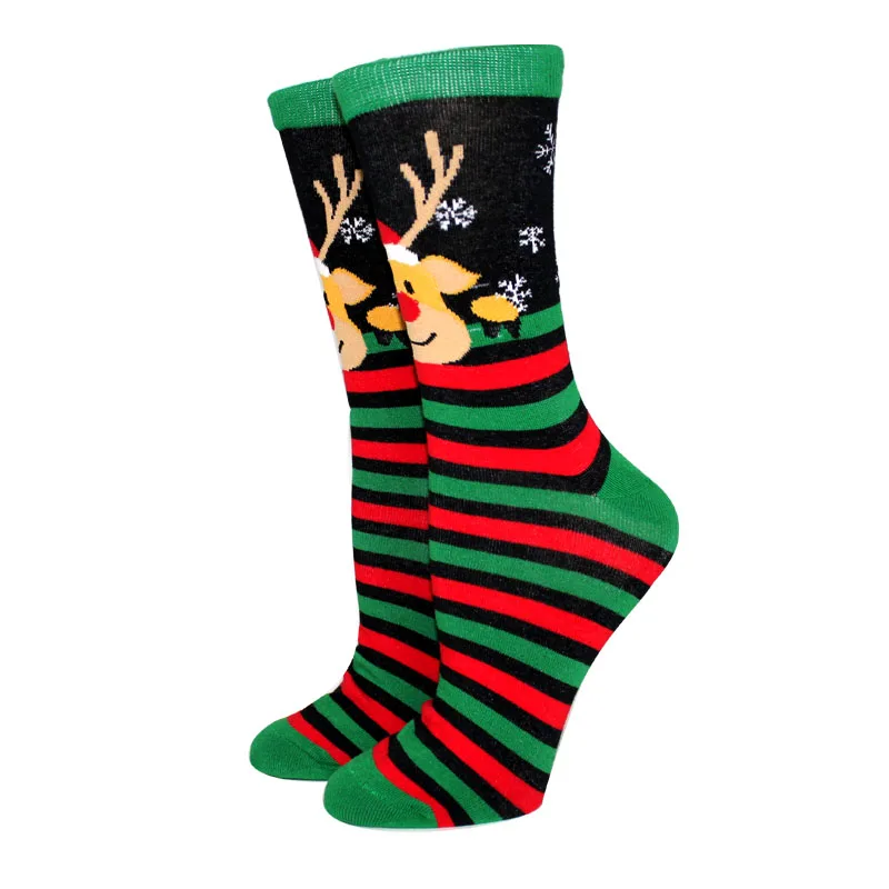 New Arrival Winter Women socks Cotton Long Christmas Socks Casual Men\'s Socks Santa Claus Christmas Gift Creative Socks 37-45