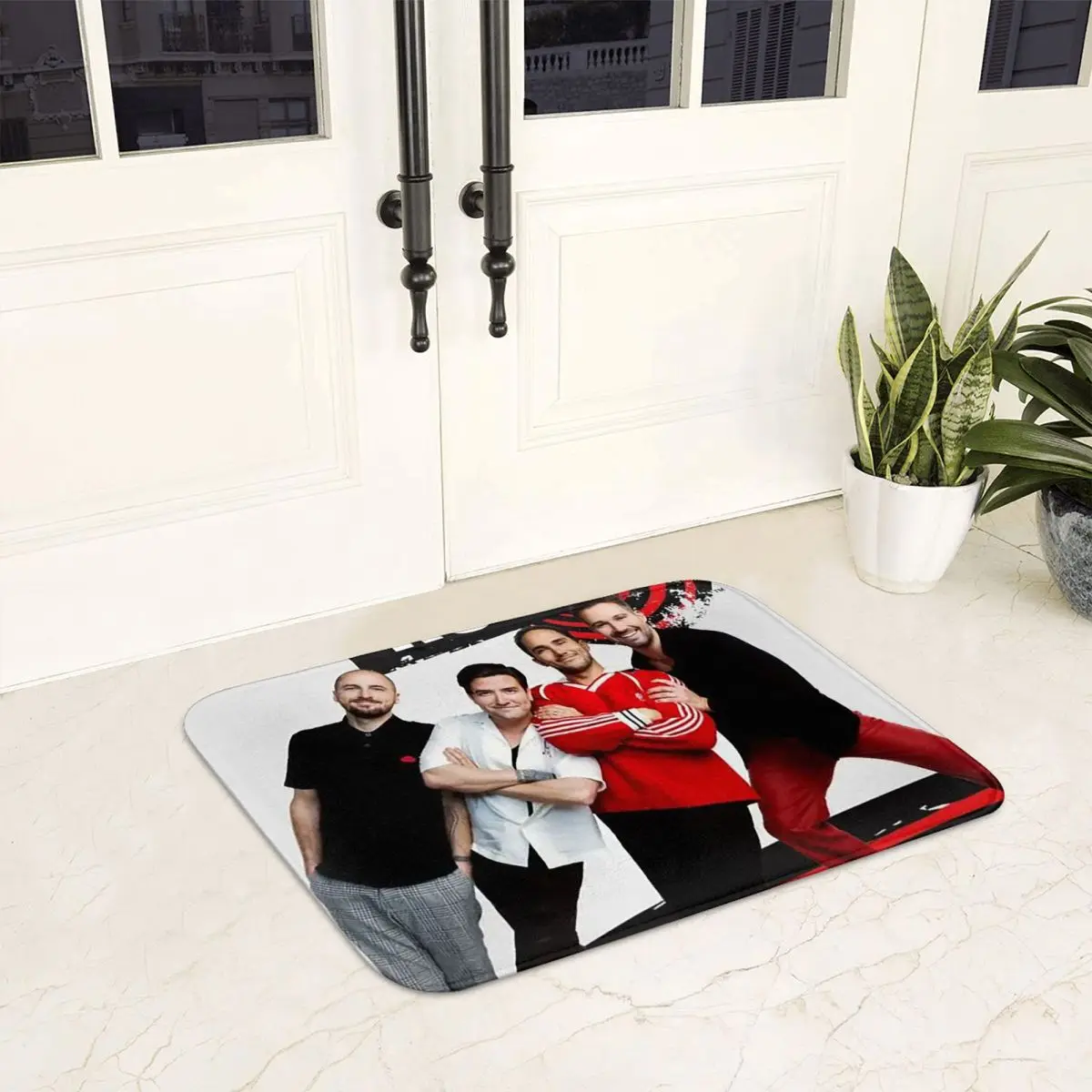 

Big Time Rush BTR Band Music Противоскользящий коврик для двери Напольный коврик Противоизносный ковер для кухни Вход в дом Спальня Коврики для ног