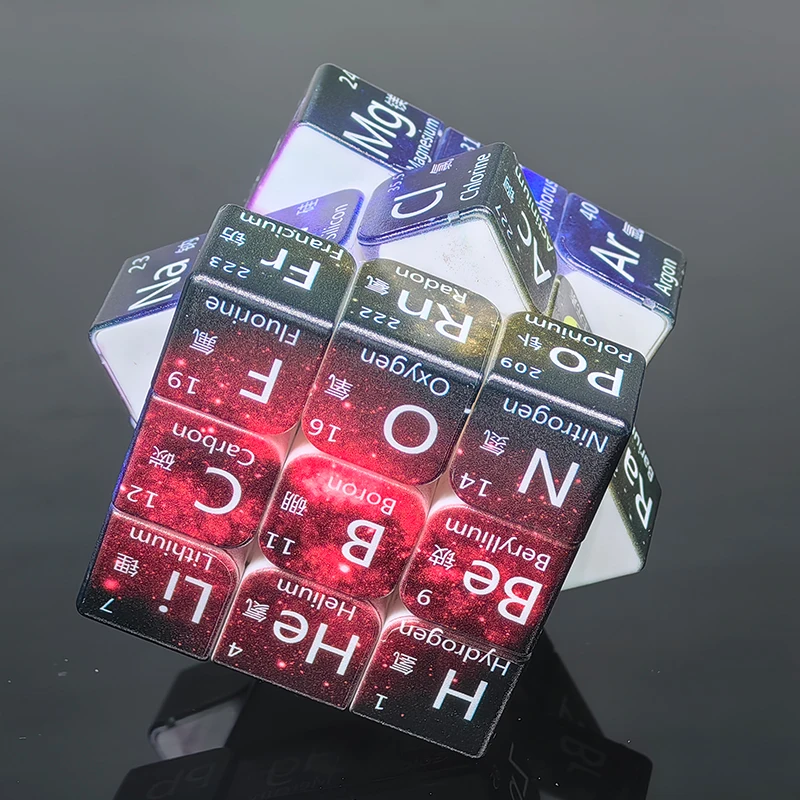 مكعبات سحرية احترافية 3 × 3 × 3 × 3 3 × 3 ألعاب ألغاز سريعة للأطفال لعبة ململة خاصة أصلية مجرية من Cubo Magico #6