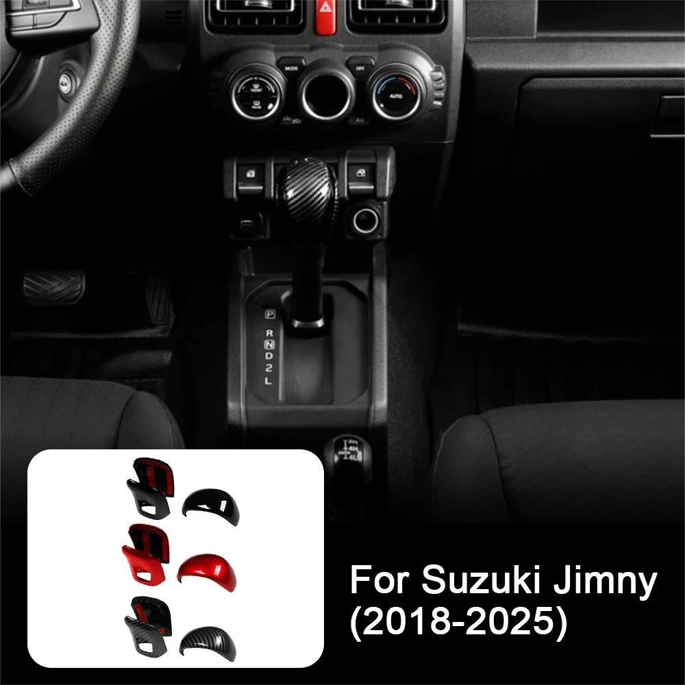 

Для Suzuki Jimny 2018-2025: Накладка на ручку переключения передач, износостойкая защита от царапин, аксессуары для интерьера из АБС-пластика
