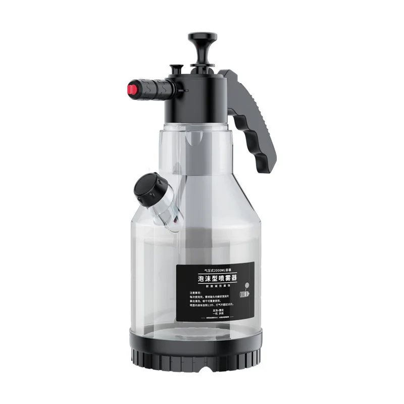 

Foam Pot Pressure Water Gun Washer Spray Bottle 2Liters Car-Specific Fan-Shaped with Measuring Cup