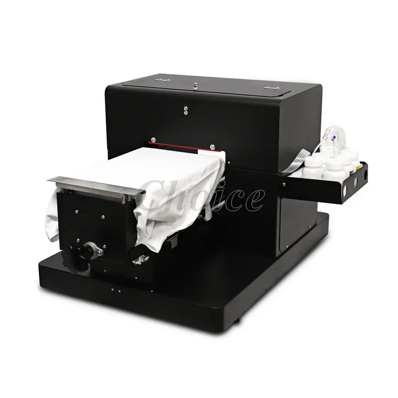 Multifunction Flatbed A4 L805 DTG Inkjet Printer Multicolor Digital T-shirt Clothes Printing Machine