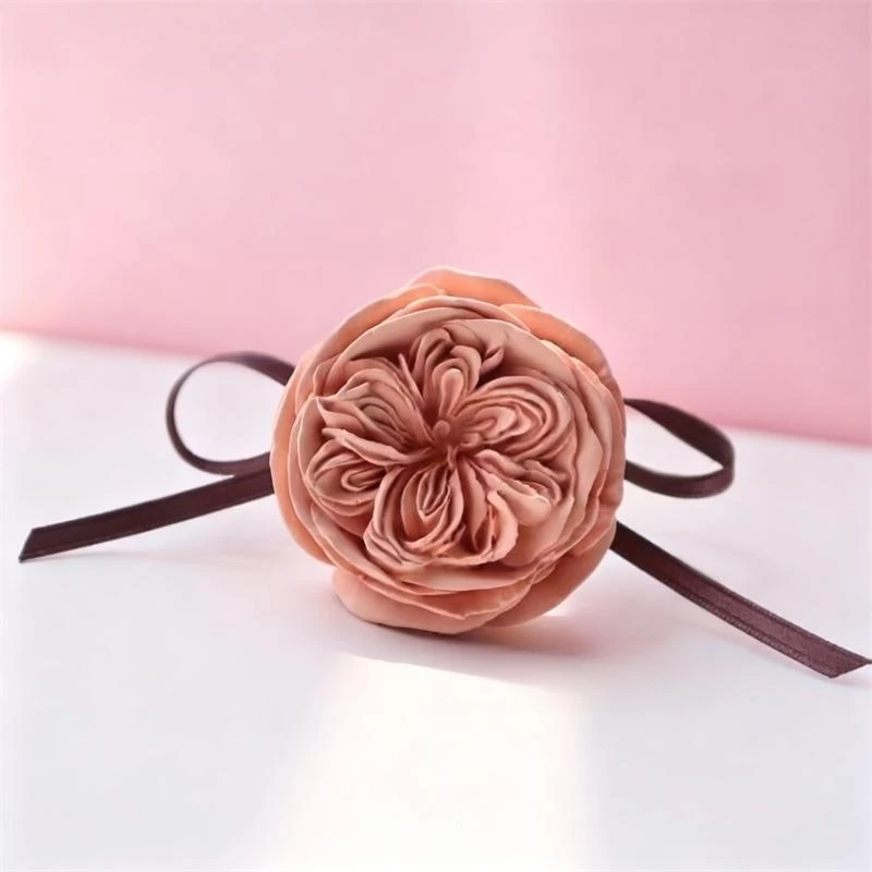 

3D Rose Flower Shape Aromatherapy Plaster Crafts Silicone Mold Flowers Scented Candle Decoration Gypsum Handicrafts Molds
