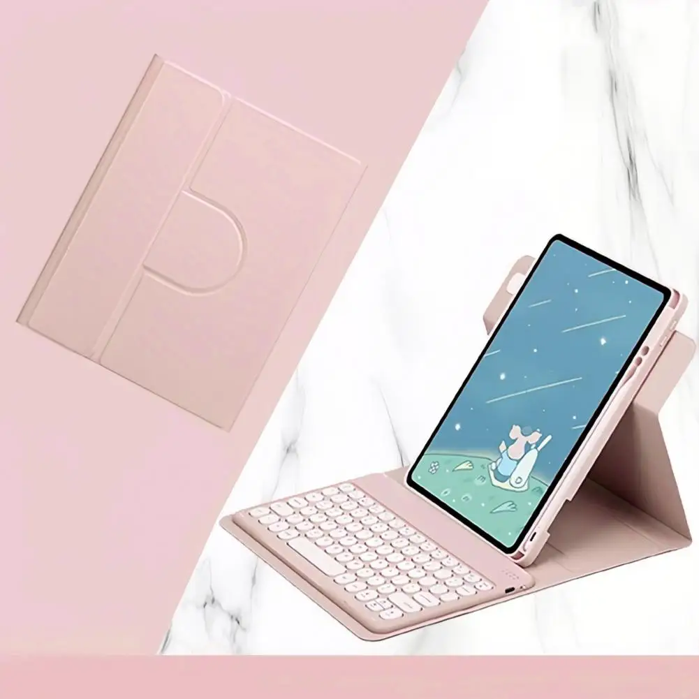 Clavier sans fil Bluetooth polyvalent avec étui de protection, ISub 10, résistant aux rayures, degré d'usure avec plusieurs