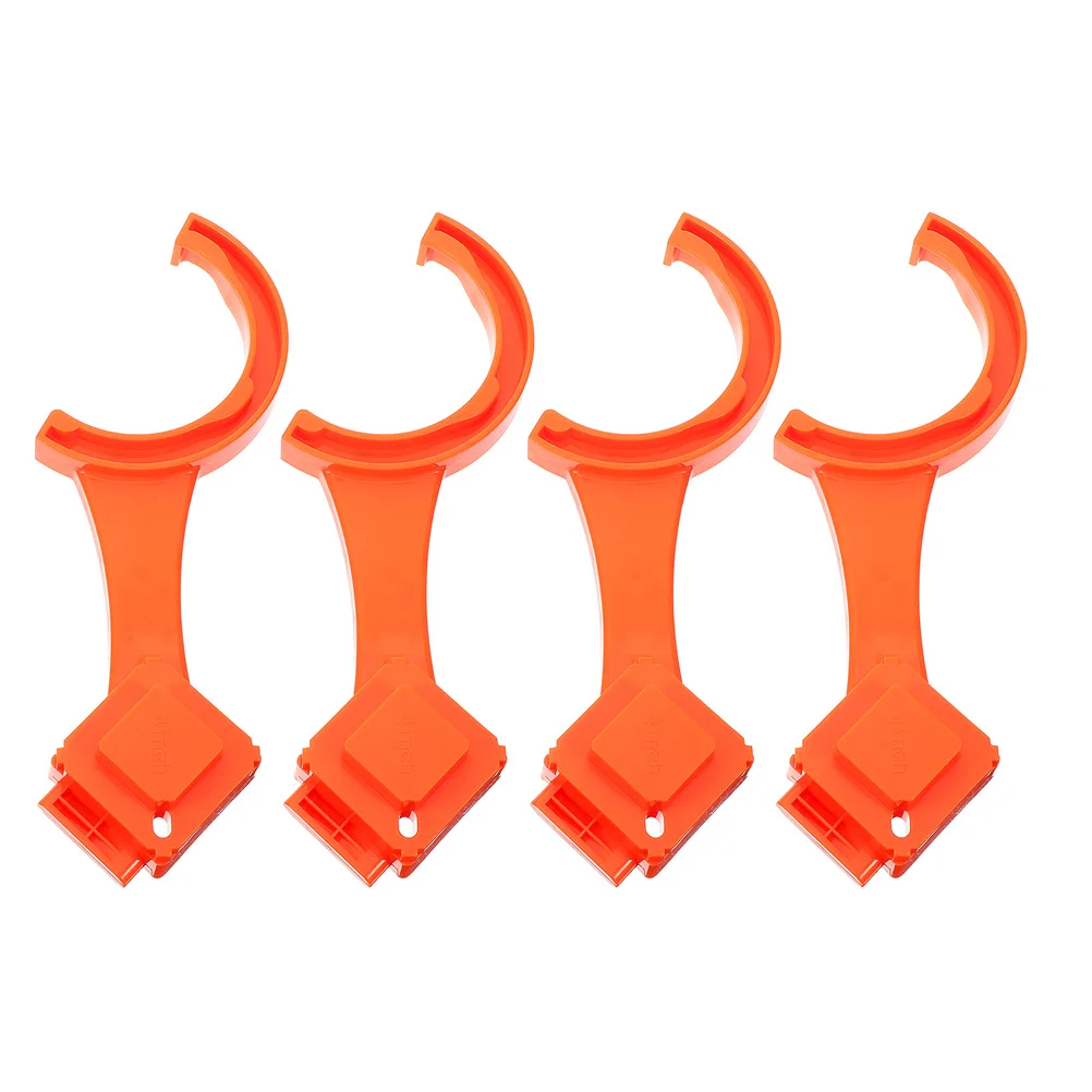 

4Pcs Universal Sewer Wrench Multi-Function Rv Drain Hose Tool for Secure Fast Connections in Campsites Or Travel Use Orange