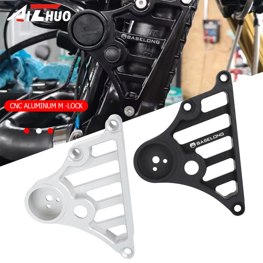 

K 750 100 1100 M-lock Mounting Bracket For BMW K75 K100 K1100 K1 Cafe Racer Side Electronic Ignition lock Start Switch Bracket