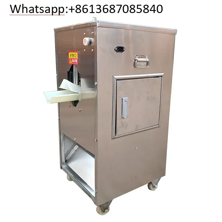 Commercial fish killing machine fully automatic open back descaling