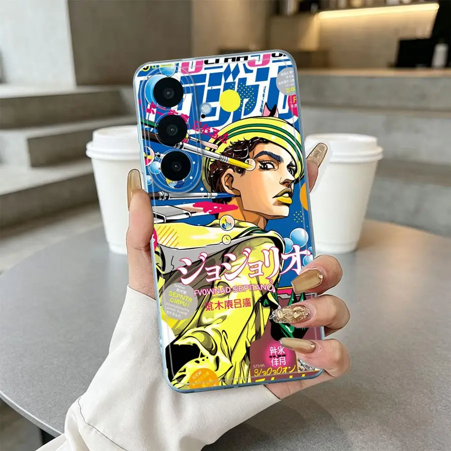 JoJo Anime Bizarres Adventures Phone Cover Case for Samsung Galaxy A36 A13 A55 A23 A33 A52 A14 A16 A52 A31 A54 A15 A56 A27 A34