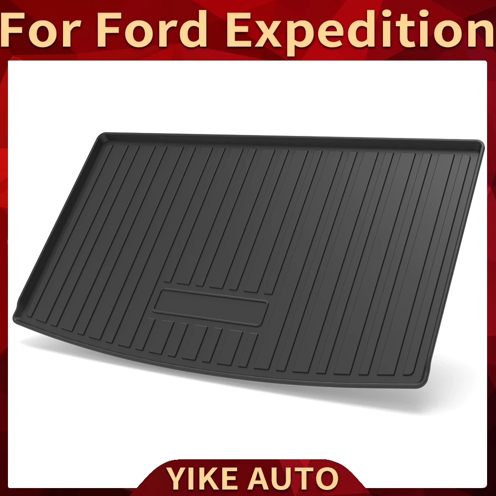 

For Ford Expedition MAX 2018-2024 Auto Car Cargo Liner All-Weather TPE Non-slip Trunk Mat Waterproof Tray Trunk Carpet Accessory