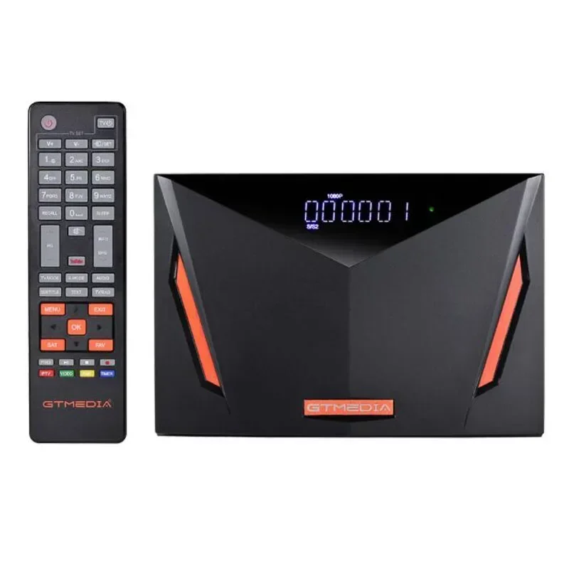 GTmedia Freesat V8 UHD спутниковый ресивер DVB-S/S2/S2X+T/T2/кабель/ATSC-C/ISDBT V8UHD Поддержка 4K Встроенный декодер Wi-Fi H.265