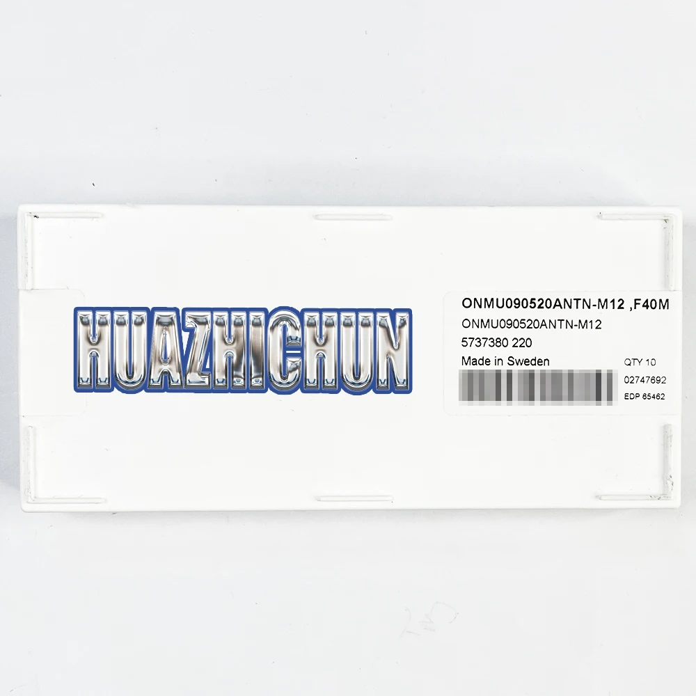 HUAZHICHUN كربيد إدراج ONMU090520ANTN-M12 ، F40M #3