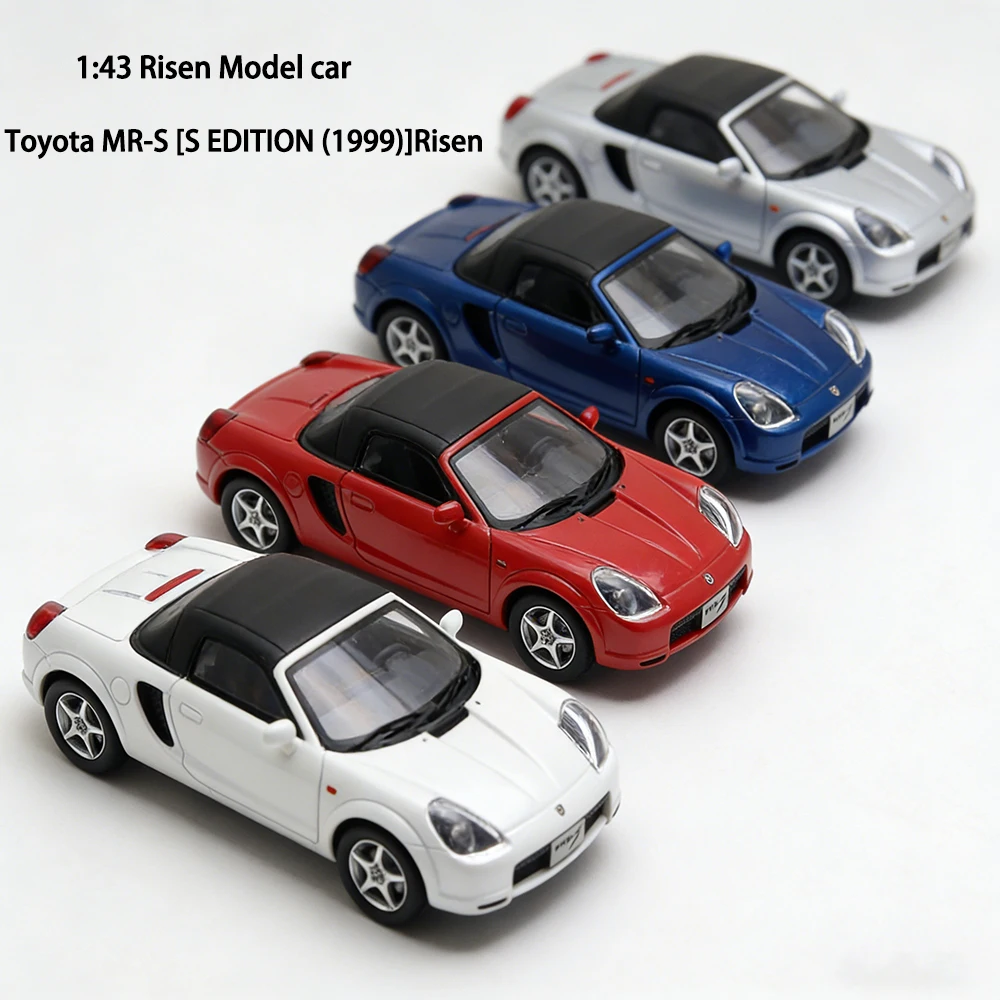 

Масштабная модель автомобиля MR-S S EDITION 1999 из смолы, масштаб 1:43 | Высокодетализированная коллекционная модель автомобиля | Игрушка для мальчиков, украшение и подарок