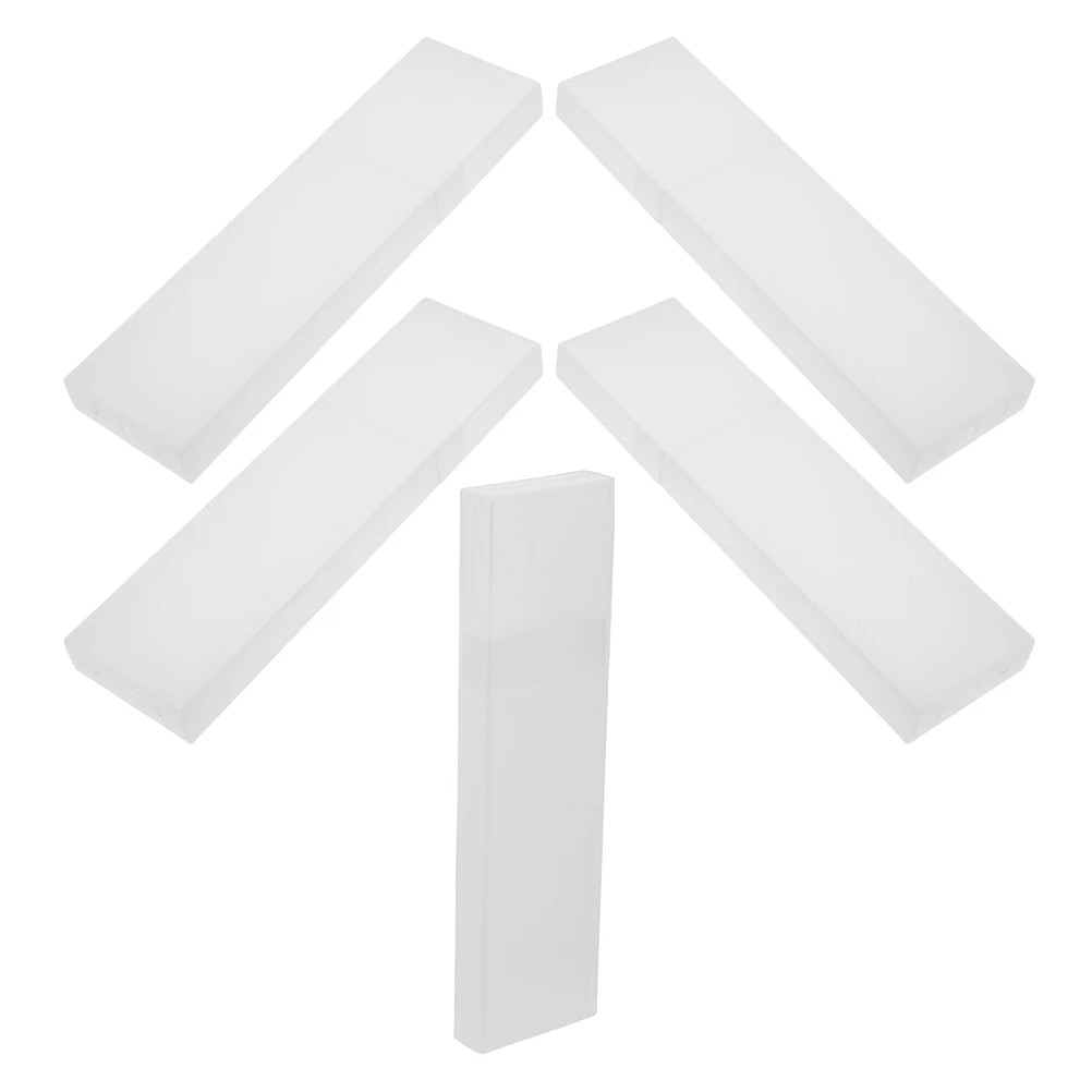 5 pçs língua raspador caixa de armazenamento caso transportadora viagem portátil organizador plástico transparente recipiente reutilizável para língua