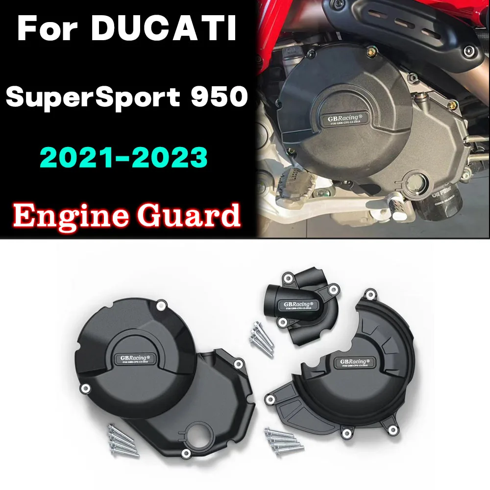 

For DUCATI SuperSport 950 2021 2022 2023 For GBRacing Motorcycles Engine Protection Cover