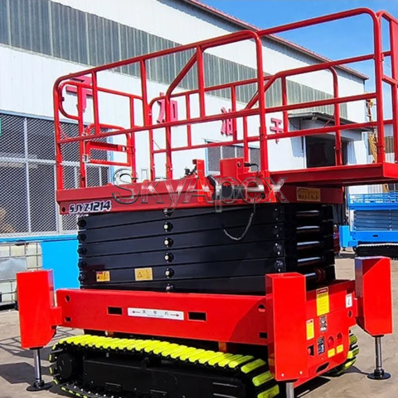 Mobile Lifter Crawler Type Elevator Full Self‑propelled Lifting Platform Aerial Work Platform Deposit Payment Link