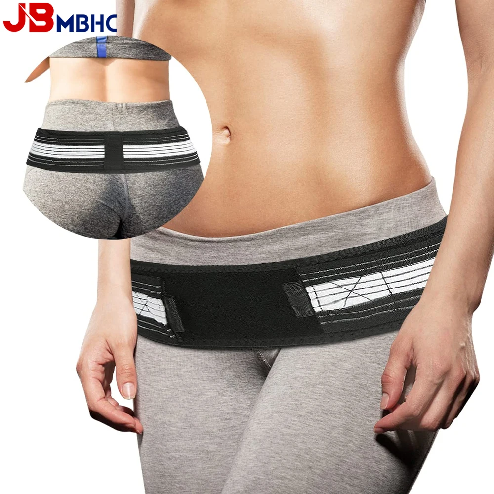 1PC Pelvis Belt Waist Sacroiliac Hip Belt Si Joint Support Belt Hip Brace for Alleviates Sciatic Pelvic Lower Back Lumbar Sacral