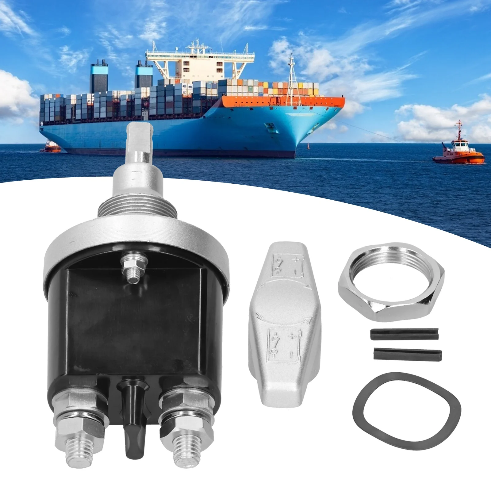 1500A 48V Battery Isolator Disconnect Power Cut Off  for Marine Boat Car Motorcycle Battery Isolator Disconnecting
