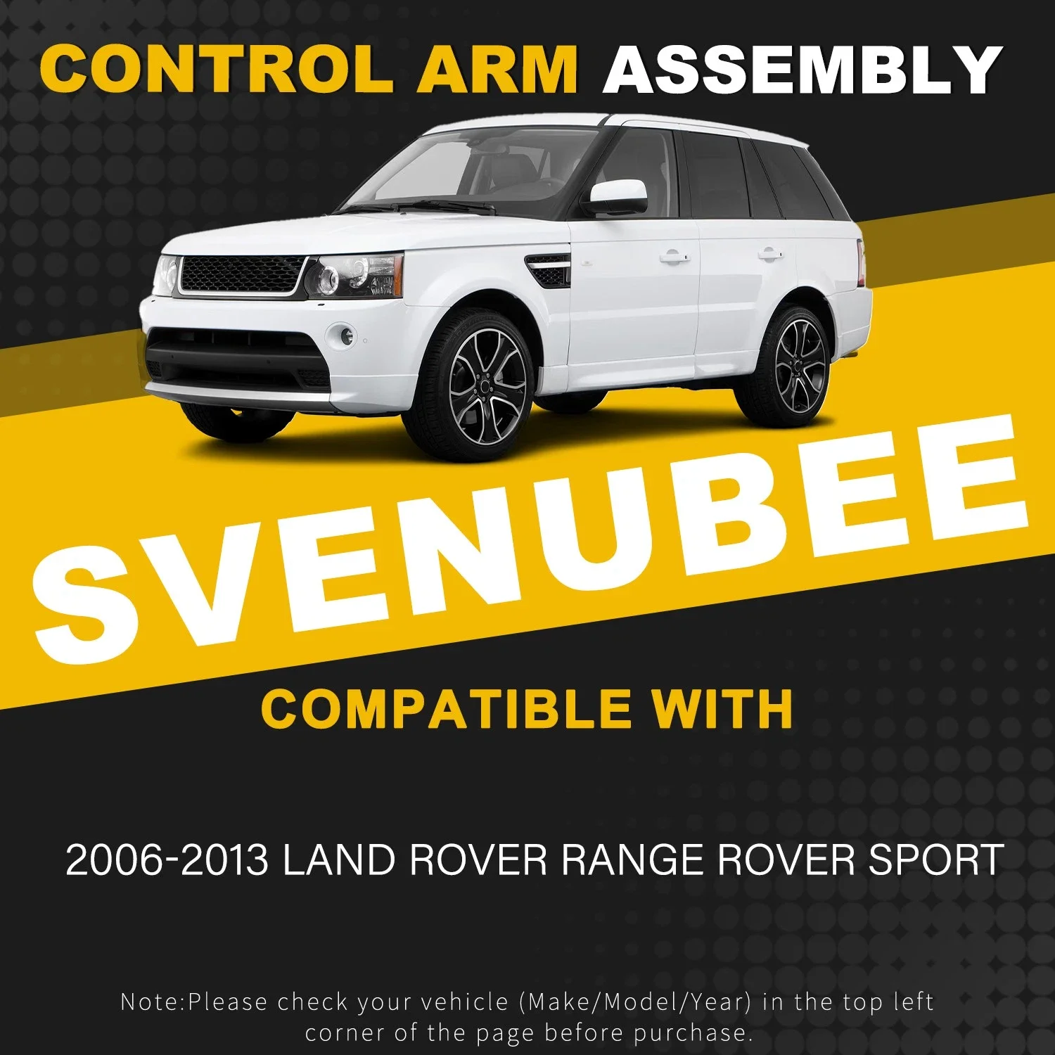 Svenubee Front Stabilizer Sway Bar Links Suspension Kit for Land Rover Range Rover Sport L320 2006 2007 2008 2009 2010 - 2013