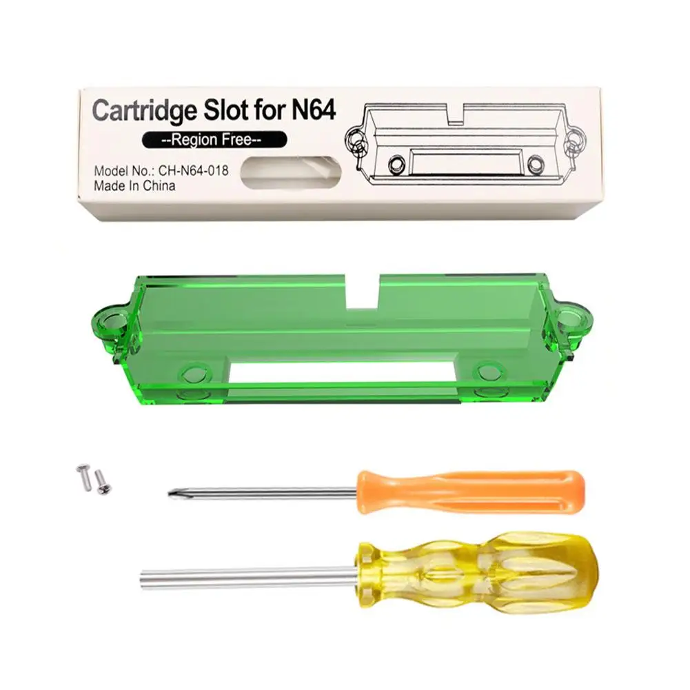 Card Slot Tray With Screwdrivers For N64 Game Card Slot Gaming Accessories