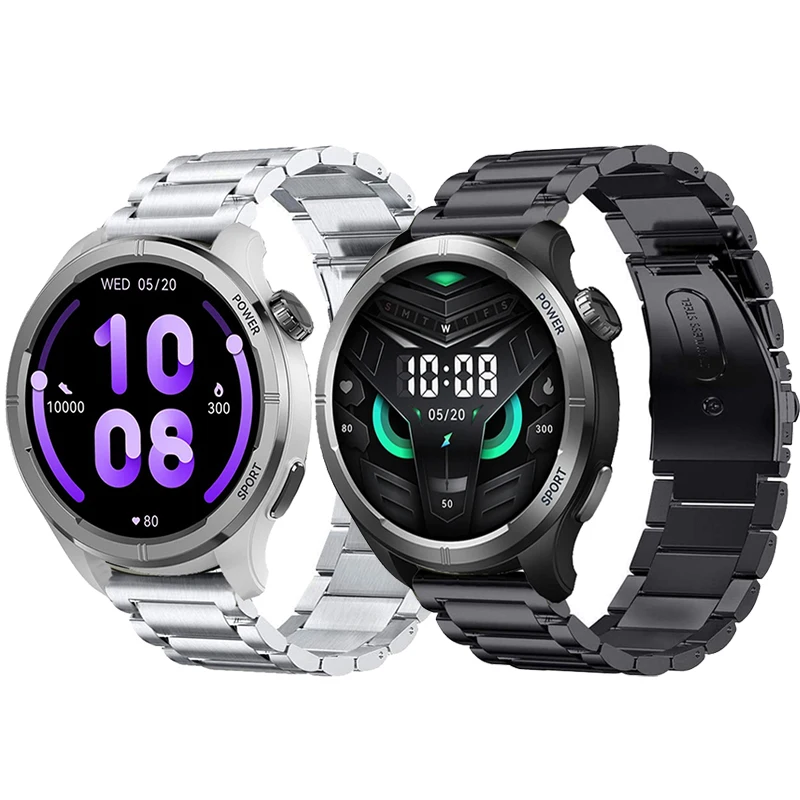 สายนาฬิกาสำหรับ haylou SOLAR NEO สแตนเลสสตีลสำหรับ haylou Watch สายข้อมือโลหะ RS5สำหรับ haylou Watch S8/R8 wristband
