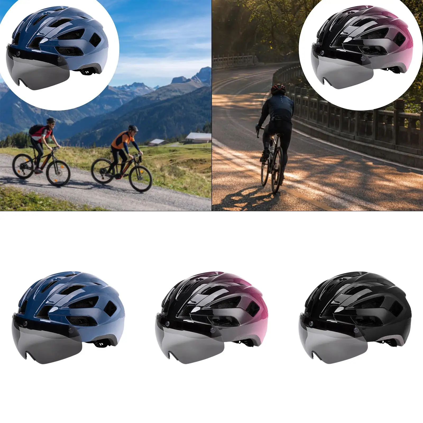 

Cycling Helmet Hard Hat for Urban Cycling Mountain Biking Outdoor Cycling