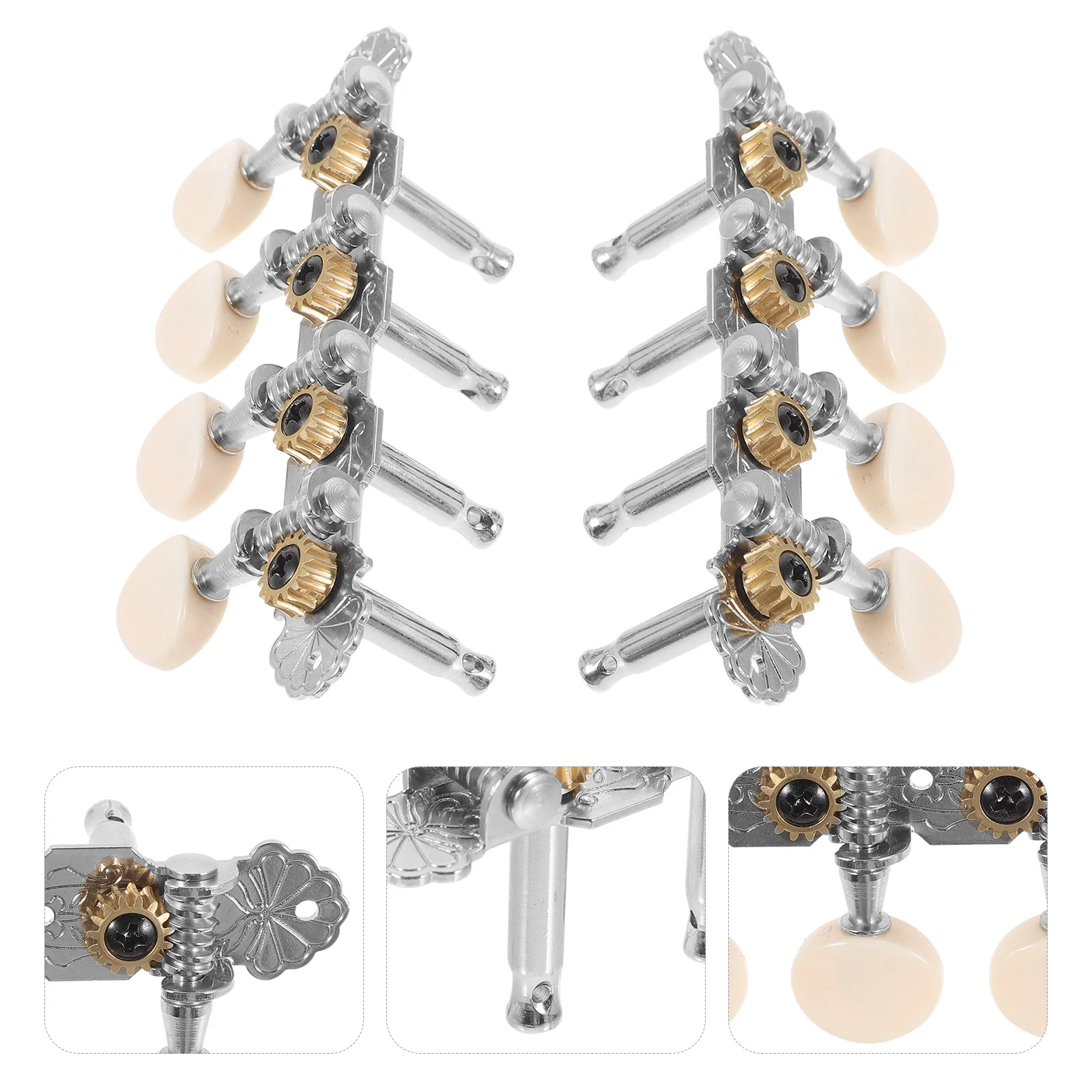 

1Set Guitar Peg Sturdy Metal Acoustic Guitar Tuning Pegs Tuner Tools Mandolin Instrument Parts Accessories Guitars Tuning Pegs