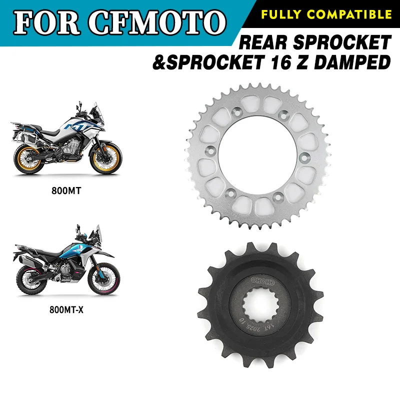 

For CFMOTO 800MT Rear Sprocket 800MT-X CF800MT CF800-5 Sprockets Chain Plates Tooth Discs Flywheels Motorcycle Original Parts