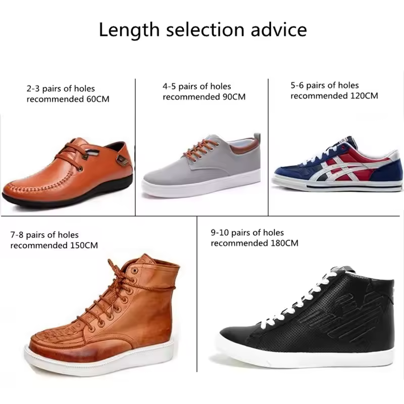 Wax Round Shoelaces for Boots and Dress Oxford Shoes Cotton Waterproof ShoeLaces Solid Polyester Rope Tie Long  80/100/120/140cm - Image 6