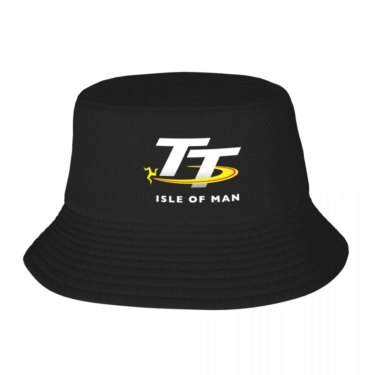 2023 Isle Of Man TT Races Bob Hat Streetwear Men Motorcycle Racing Cap Summer Headwear for Motor Lover Rider