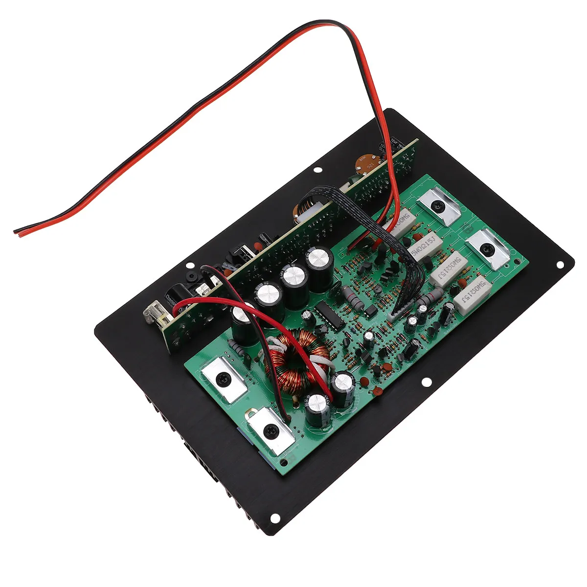 

Мощная аудиоплата усилителя для сабвуфера, 1000 Вт, 12 дюймов, 12 В, прочная конструкция, продуманная плата PCB, надежная работа