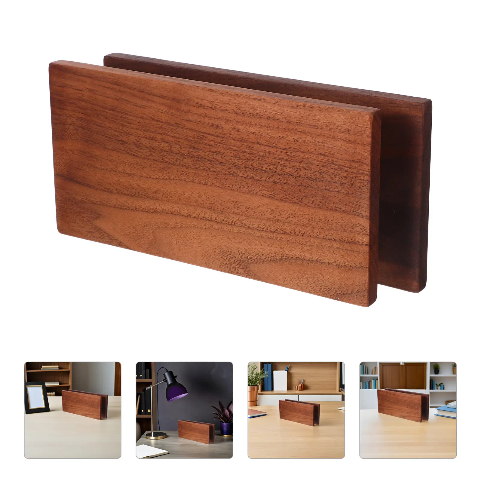 2Pcs Natural Walnut Wood Boards 20x10cm 1Cm Thick Solid Hardwood Panels DIY Craft Sheet Table Tops Furniture Home Improvement