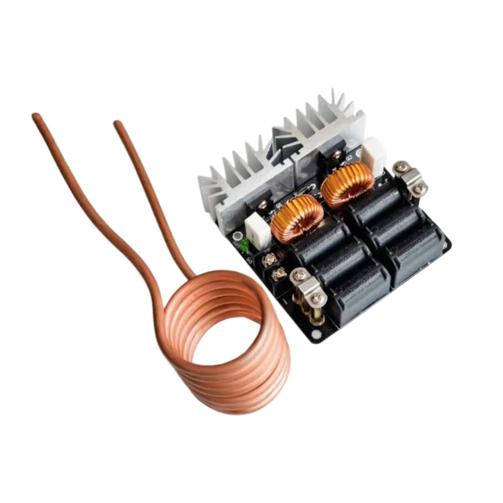 Induction Heating Machine Module Board 12- 48V Reliable Compact 20A Sturdy DIY Metal Heating Module for DIY Metalworking