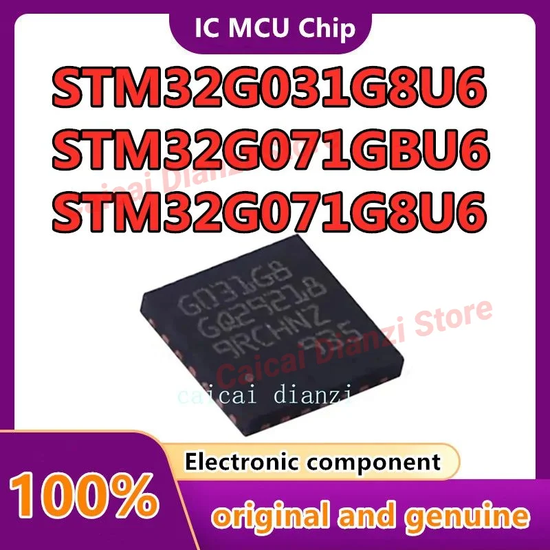 1 шт./лот STM32G031G6U6 STM32G031G8U6 STM32G071G8U6 STM32G071GBU6 STM32G031 STM32G071 STM32G STM32 STM IC MCU чип UFQFPN-28