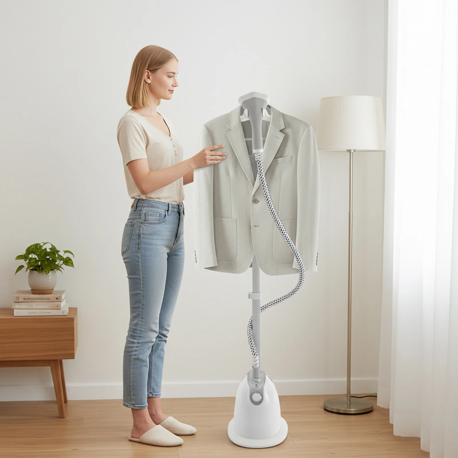 Home Security Measures - Krachtige 1350W kledingstomer met verstelbare hoogte