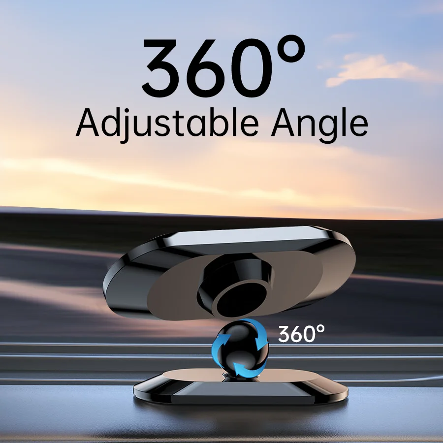 Awei X20ユニバーサルナビゲーションブラケット磁気車載ホルダーiPhone 16 15 14 13 12 Samsung Redmi Xiaomi対応