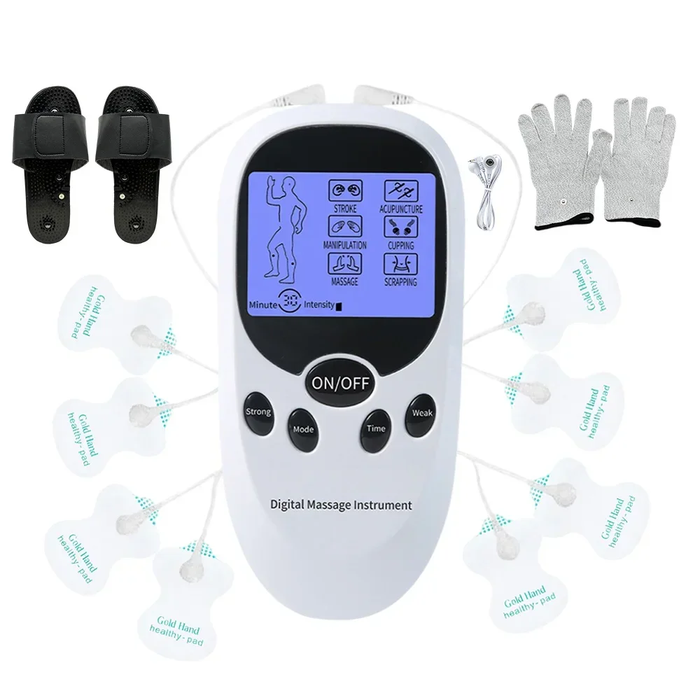 

Multi-function Body Massage Instrument Electric Home Use Digital Acupuncture Lumbar Cervical Spine Pulse Physical Therapy Device