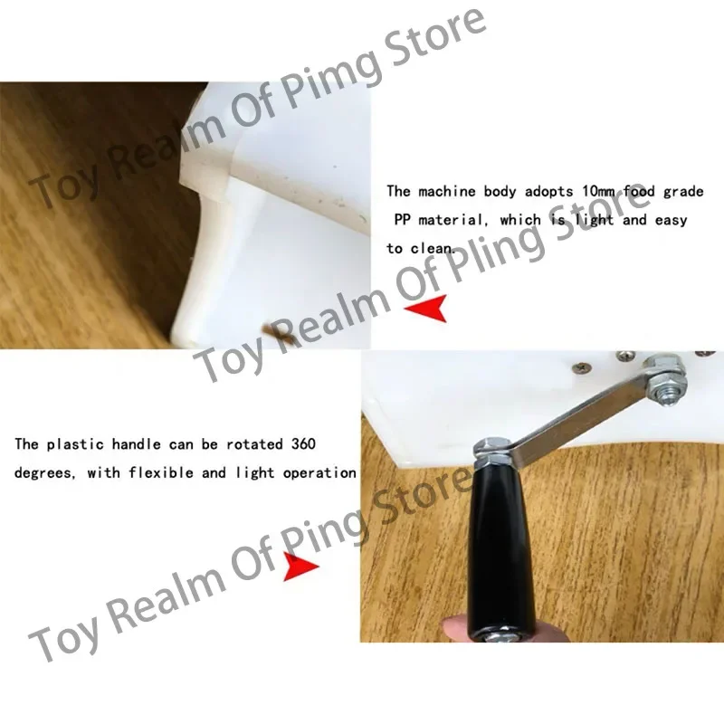 Hand-cranked automatic Food Material Portable Manual Sausage Twisting Machine  Knotting Tying Binding Linker