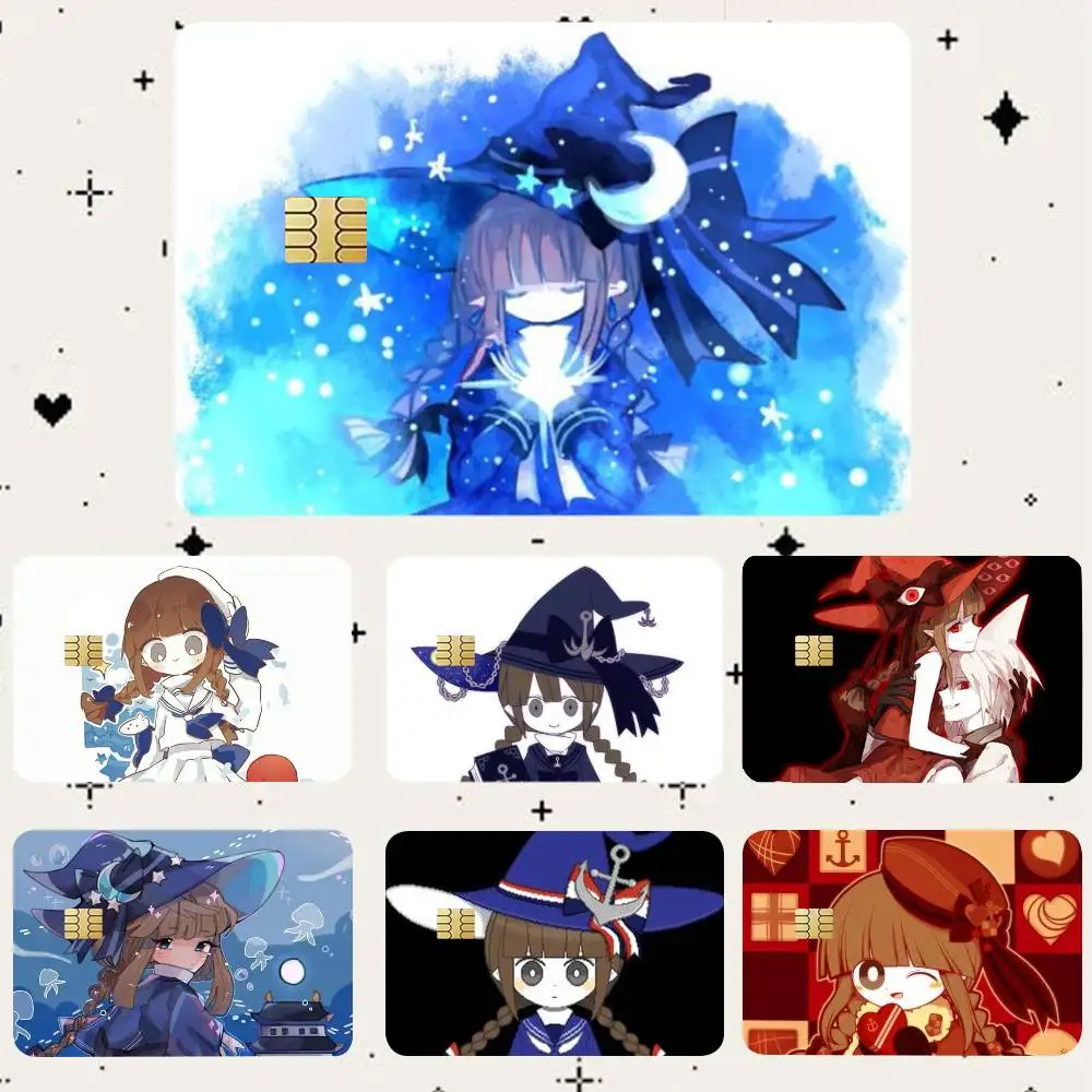 

WadanoharaS HD Waterproof Card Skins Protective Stickers for Credit Bank Game Cards