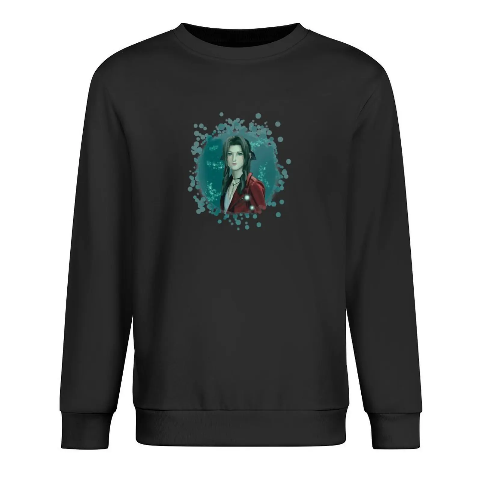 

Aerith Gainsborough Pullover anime clothes men wear autumn clothes clothes for men sweatshirts men