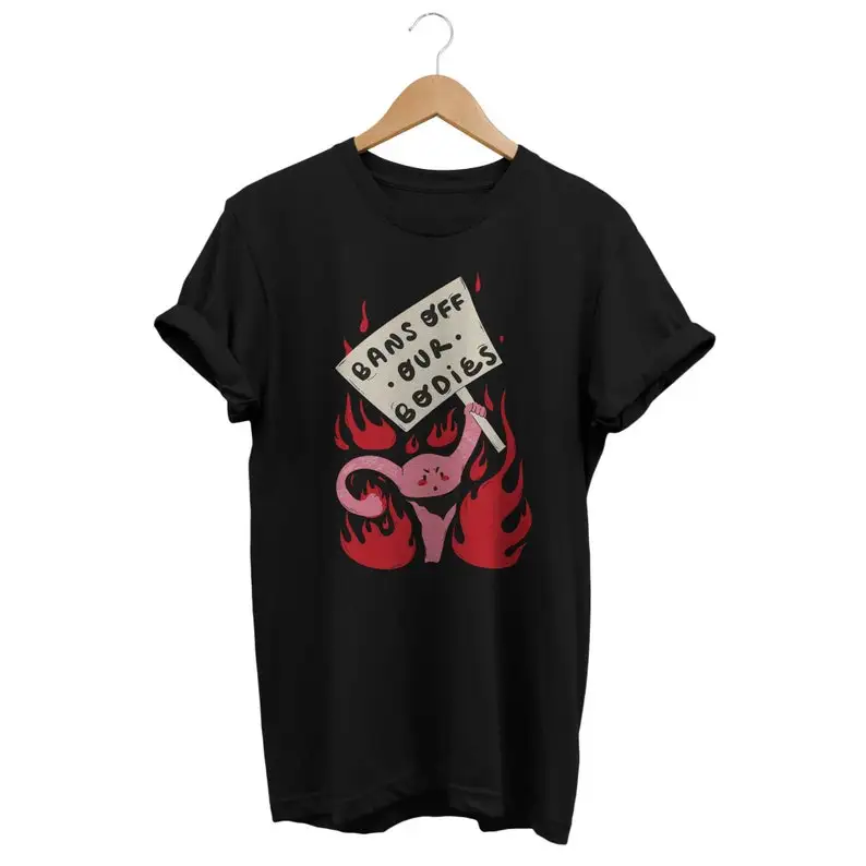 Uterus Tshirt, Feminist Shirt, Girl Power, Grunge Clothing, Witchy Apparel, Occultism Outfit, Gender Equality Politics